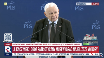 Jarosław Kaczyński w Bydgoszczy