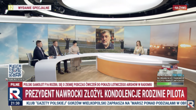 Komentarze po katastrofie F-16 Komentarze po katastrofie F-16