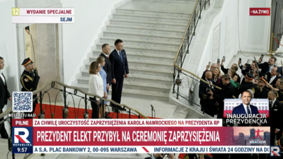 Początek zaprzysiężenia Karola Nawrockiego