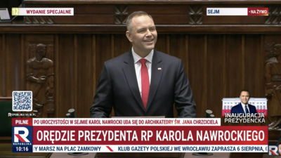 Orędzie prezydenta Karola Nawrockiego Orędzie prezydenta Karola Nawrockiego
