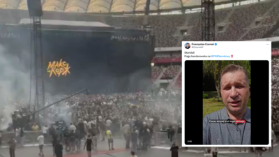 Przemysław Czarnek o skandalu na PGE Narodowym Przemysław Czarnek o skandalu na PGE Narodowym