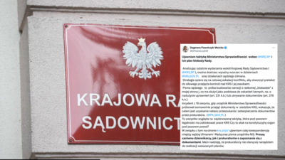 Pawełczyk-Woicka ujawnia plan blokady KRS Pawełczyk-Woicka ujawnia plan blokady KRS