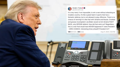 Trump o Ukrainie i Rosji