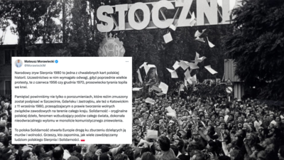 Morawiecki o rocznicy Porozumień Sierpniowych Morawiecki o rocznicy Porozumień Sierpniowych