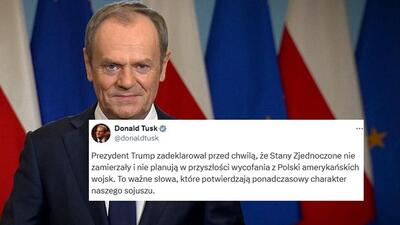 Tusk skomentował pierwsze efekty rozmowy Trump-Nawrocki