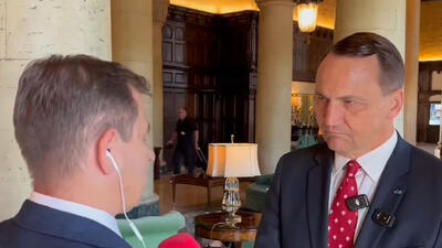 Sikorski o oczekiwaniach wizyty Nawrockiego w USA