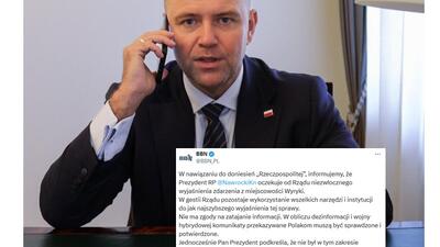 Prezydent oczekuje pilnych wyjaśnień w sprawie rakiety na Lubelszczyźnie