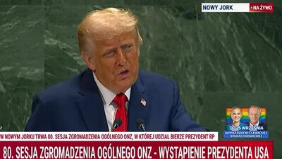 Trump na sesji ONZ