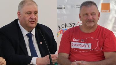 Bogdan Święczkowski i Waldemar Żurek