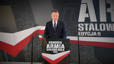 Mariusz Błaszczak na Kongresie Armia 2025