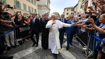 Powrót Papieża do Castel Gandolfo wywołał entuzjazm mieszkańców i gości