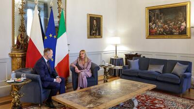 Nawrocki i Meloni Nawrocki i Meloni