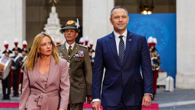 Nawrocki i Meloni