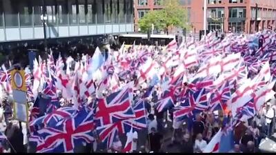 wielka manifestacja w Londynie