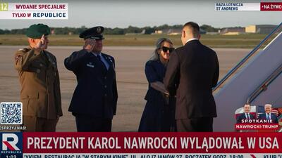 Karol Nawrocki w USA