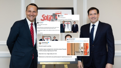Sikorski i Rubio – internauci komentują spotkanie Sikorski i Rubio – internauci komentują spotkanie