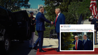 Film o spotkaniu Nawrocki-Trump
