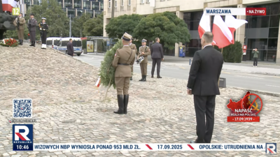 Prezydent Karol Nawrocki oddał hołd 17 września