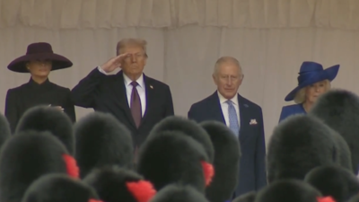 Donald Trump i Karol III