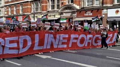 Protest w Londynie