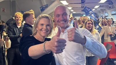 Sylvi Listhaug i Simen Velle
