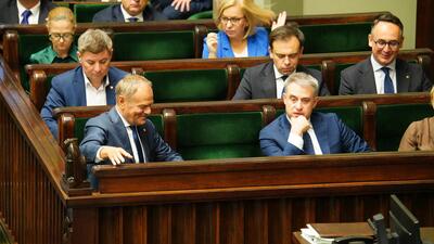 Rząd Donalda Tuska w sejmowych ławach