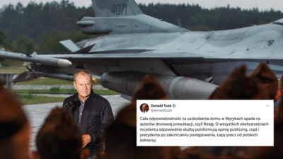 Tusk atakuje ws. rakiety, internauci ostro reagują Tusk atakuje ws. rakiety, internauci ostro reagują