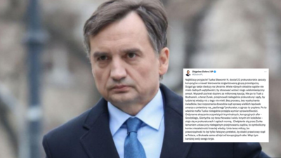 Ziobro: mafia Tuska przejęła sądy Ziobro: mafia Tuska przejęła sądy