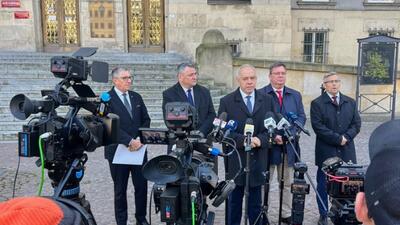 Konferencja polityków PiS w Katowicach