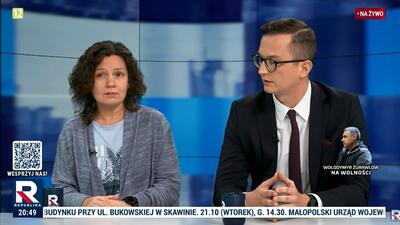 Studio programu "Gość Dzisiaj"
