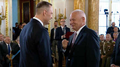 Adam Glapiński i Karol Nawrocki Adam Glapiński i Karol Nawrocki