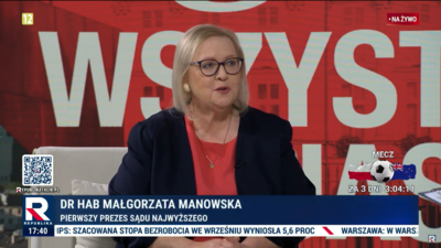 Pierwsza Prezes Sądu Najwyższego, Małgorzata Manowska