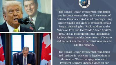 Donald Trump i Ronald Reagan