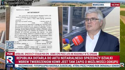 Republika pozyskała akt notarialny działki w Zabłotni Republika pozyskała akt notarialny działki w Zabłotni