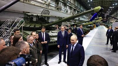 Władimir Putin odwiedził zakłady zbrojeniowe Urałwagonzawod