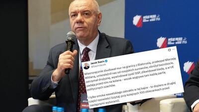 Jacek Sasin punktuje Donalda Tuska