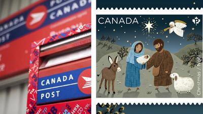 znaczek poczty kanadyjskiej