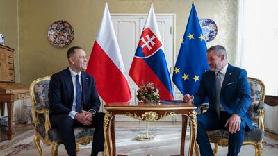 Prezydent Karol Nawrocki w Bratysławie