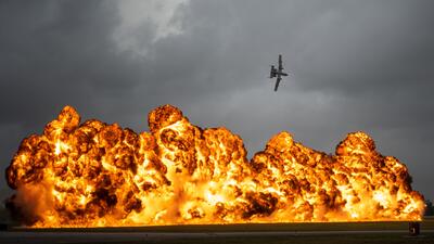 atak amerykańskich sił powietrznych - zdjęcie poglądowe