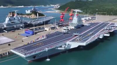 chiński lotniskowiec Fujian