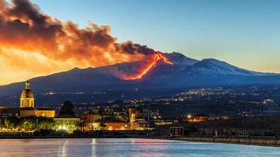 lawa wulkanu Etna
