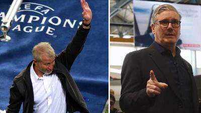 Keir Starmer i Roman Abramowicz