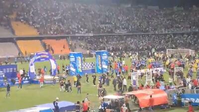 zamieszki po meczu w Kolumbii