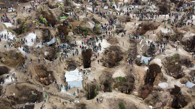 kopalnie koltanu w DR Kongo