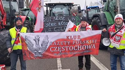 Kluby Gazety Polskiej na proteście w Strasburgu