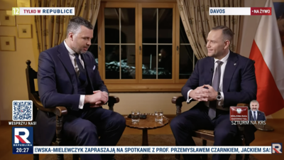 Karol Nawrocki w Republice