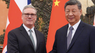 Keir Starmer i Xi Jinping