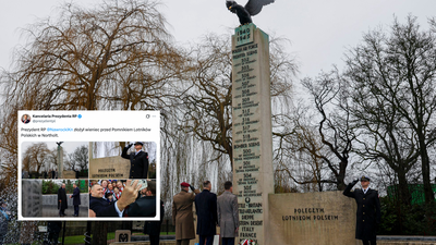 Nawrocki w Wielkiej Brytanii