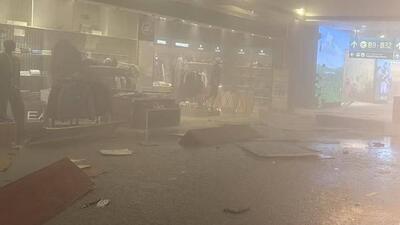 lotnisko w Dubaju po ataku irańskiego drona