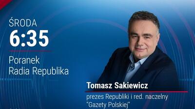 Tomasz Sakiewicz w Radiu Republika